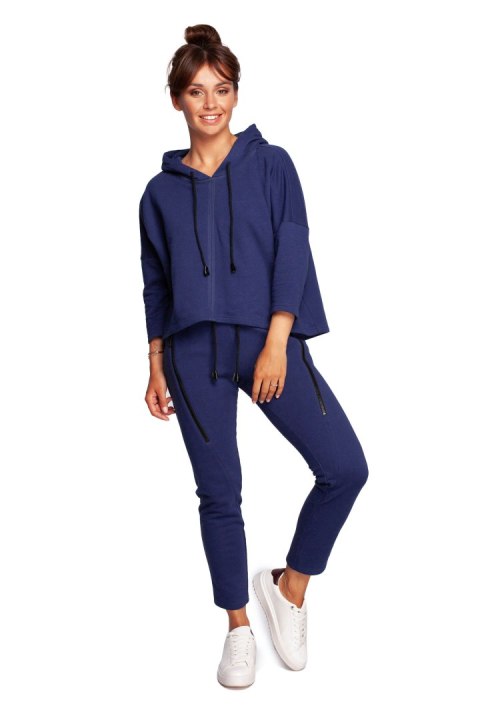 Bluza Damska Model B239 Atrament - BeWear - L/XL Bluza Damska Model B239 Atrament - BeWear - L/XL