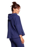 Bluza Damska Model B239 Atrament - BeWear - S/M Bluza Damska Model B239 Atrament - BeWear - S/M