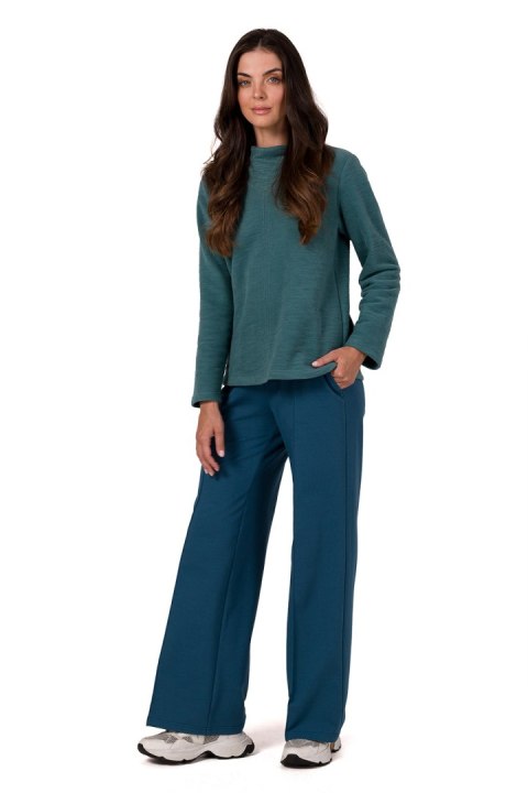 Bluza Damska Model B268 Turkus - BeWear - M Bluza Damska Model B268 Turkus - BeWear - M