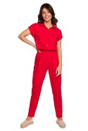 Kombinezon Model B223 Red - BeWear - S Kombinezon Model B223 Red - BeWear - S