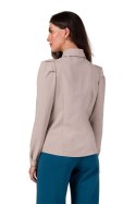 Koszula Damska Model B277 Beige - BeWear - M Koszula Damska Model B277 Beige - BeWear - M
