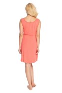 Koszulka nocna Koszula Nocna Ciążowa Model 0179 Coral - PeeKaBoo - S/M Koszulka nocna Koszula Nocna Ciążowa Model 0179 Coral - PeeKaBoo - S/M
