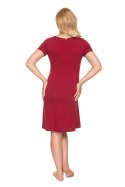 Koszulka nocna Koszula Nocna Ciążowa Model 0198 Bordo - PeeKaBoo - S/M Koszulka nocna Koszula Nocna Ciążowa Model 0198 Bordo - PeeKaBoo - S/M