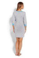 Koszulka nocna Koszula Nocna Ciążowa Model 1681 Grey - PeeKaBoo - L/XL Koszulka nocna Koszula Nocna Ciążowa Model 1681 Grey - PeeKaBoo - L/XL