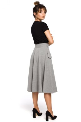 Spódnica Model B046 Grey - BeWear - XXL