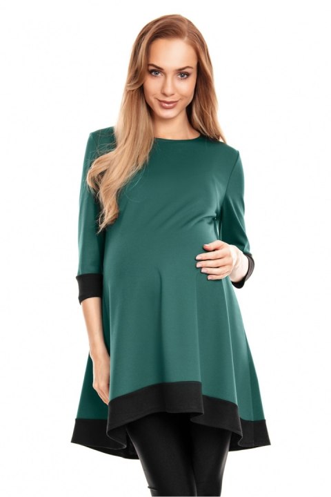 Sukienka Ciążowa Model 0125 Green - PeeKaBoo - S/M Sukienka Ciążowa Model 0125 Green - PeeKaBoo - S/M
