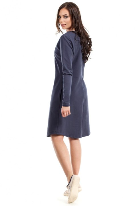 Sukienka Model B017 Blue - BeWear - XXL Sukienka Model B017 Blue - BeWear - XXL