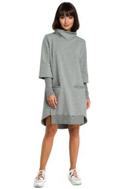 Sukienka Model B089 Grey - BeWear - XXL
