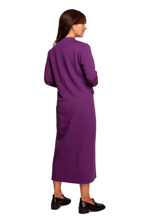 Sukienka Model B242 Purpura - BeWear - M Sukienka Model B242 Purpura - BeWear - M