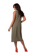 Sukienka Model B254 Oliwka - BeWear - S
