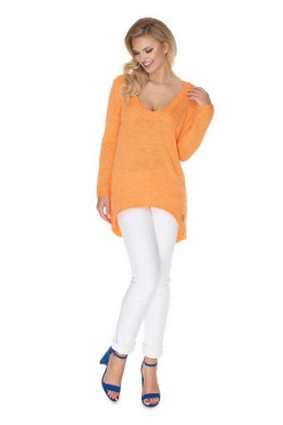 Sweter Damski Model 30067 Orange - PeeKaBoo - uniwersalny