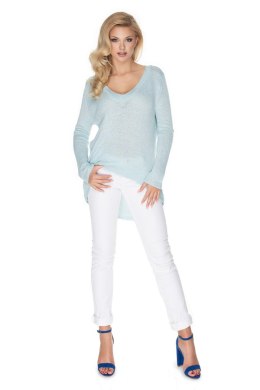 Sweter Damski Model 30067 Sky Blue - PeeKaBoo - uniwersalny