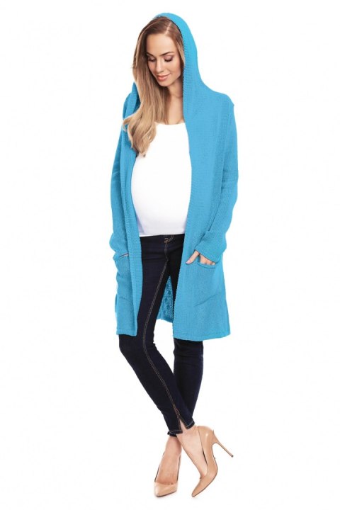 Sweter Kardigan Model 30063 Jeans - PeeKaBoo - uniwersalny Sweter Kardigan Model 30063 Jeans - PeeKaBoo - uniwersalny