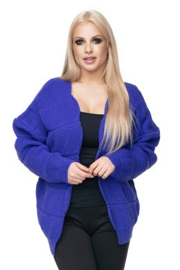 Sweter Kardigan Model 40022 Violet - PeeKaBoo - uniwersalny