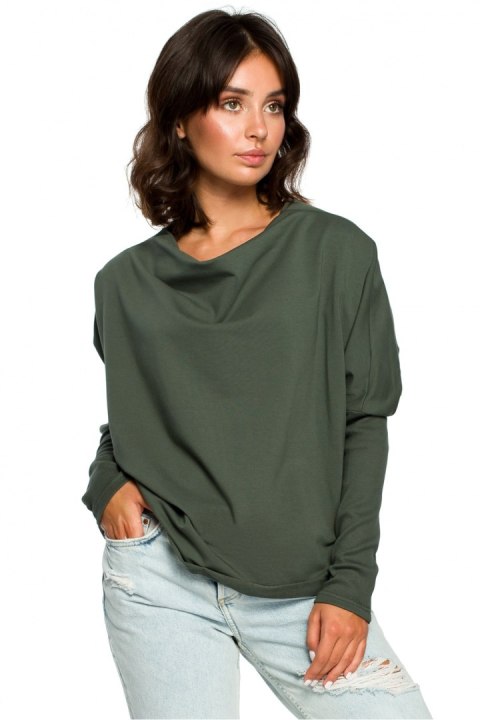 Bluza Damska Model B094 Green - BeWear - 2XL/3XL Bluza Damska Model B094 Green - BeWear - 2XL/3XL