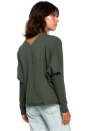 Bluza Damska Model B094 Green - BeWear - 2XL/3XL Bluza Damska Model B094 Green - BeWear - 2XL/3XL