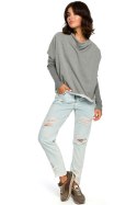 Bluza Damska Model B094 Grey - BeWear - 2XL/3XL
