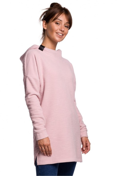 Bluza Damska Model B176 Powder Pink - BeWear - 2XL/3XL