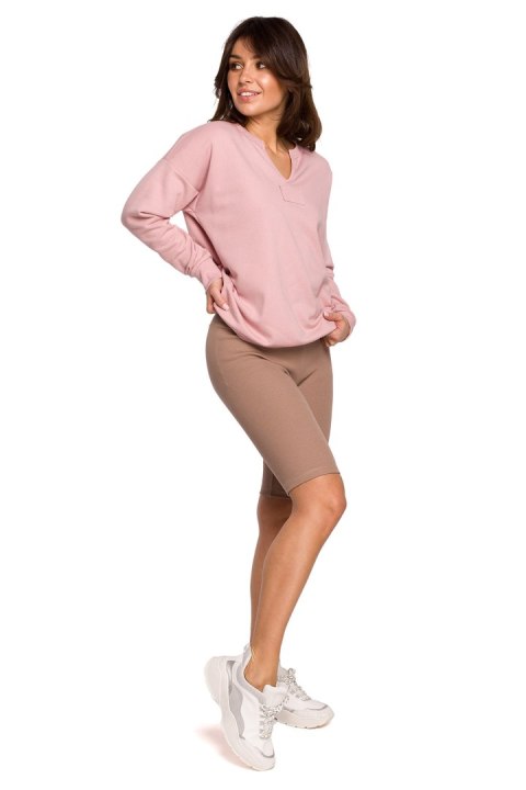 Bluza Damska Model B225 Powder Pink - BeWear - S Bluza Damska Model B225 Powder Pink - BeWear - S