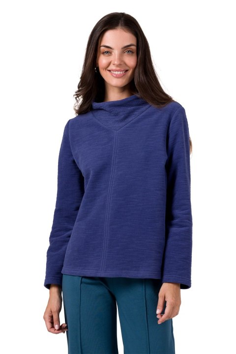 Bluza Damska Model B268 Indygo - BeWear - L Bluza Damska Model B268 Indygo - BeWear - L