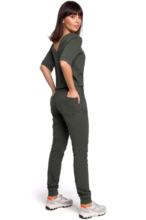 Kombinezon Damski Model B104 Green - BeWear - L Kombinezon Damski Model B104 Green - BeWear - L