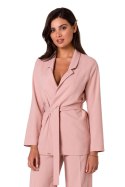Marynarka Model B253 Pink - BeWear - XL Marynarka Model B253 Pink - BeWear - XL