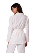 Marynarka Model B253 Śmietana - BeWear - s