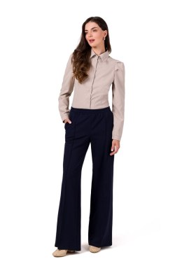 Spodnie Damskie Model B275 Navy - BeWear - XL