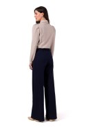 Spodnie Damskie Model B275 Navy - BeWear - XL Spodnie Damskie Model B275 Navy - BeWear - XL