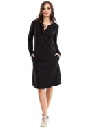 Sukienka Model B017 Black - BeWear - M Sukienka Model B017 Black - BeWear - M