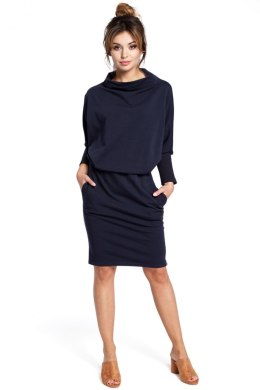 Sukienka Model B032 Navy - BeWear - 2XL/3XL