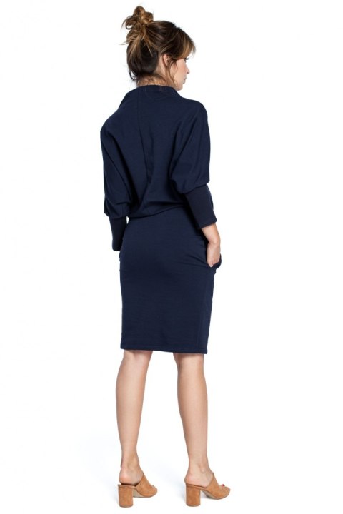 Sukienka Model B032 Navy - BeWear - 2XL/3XL Sukienka Model B032 Navy - BeWear - 2XL/3XL