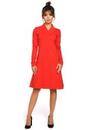 Sukienka Model B044 Red - BeWear - M Sukienka Model B044 Red - BeWear - M