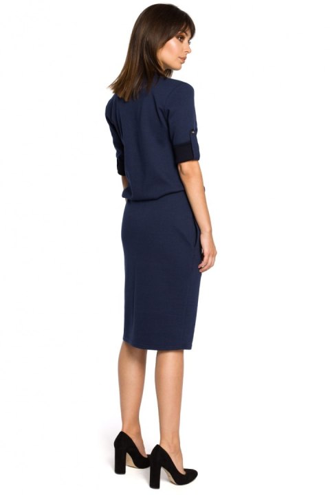 Sukienka Model B056 Navy - BeWear Hurtownia odzieży on-line, moda damska, bielizna i obuwie dla kobiet - Matterhorn.pl - s Sukienka Model B056 Navy - BeWear Hurtownia odzieży on-line, moda damska, bielizna i obuwie dla kobiet - Matterhorn.pl - s