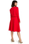 Sukienka Model B087 Red - BeWear - M Sukienka Model B087 Red - BeWear - M