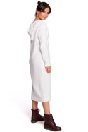 Sukienka Model B128 Ecru - BeWear - L Sukienka Model B128 Ecru - BeWear - L