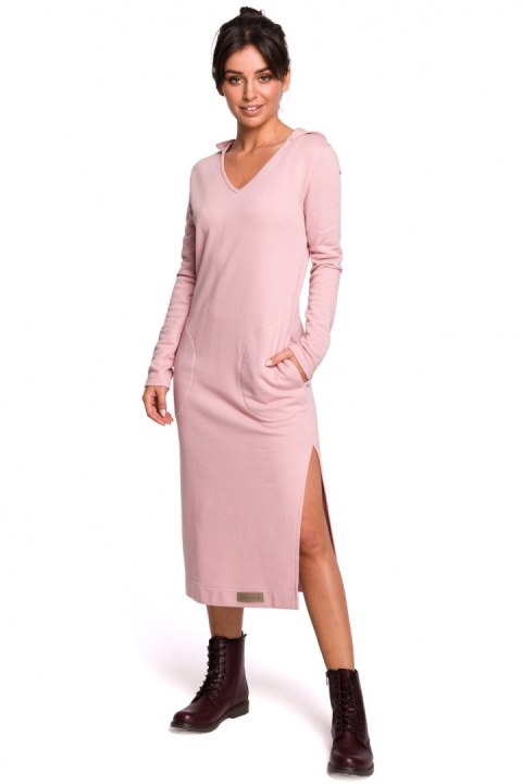 Sukienka Model B128 Powder Pink - BeWear - s