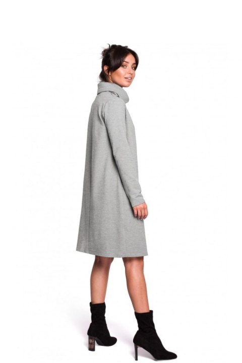 Sukienka Model B132 Grey - BeWear - L Sukienka Model B132 Grey - BeWear - L