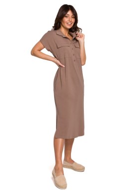 Sukienka Model B222 Cacao - BeWear - s