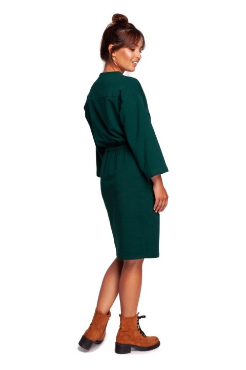 Sukienka Model B234 Dark Green - BeWear - M Sukienka Model B234 Dark Green - BeWear - M
