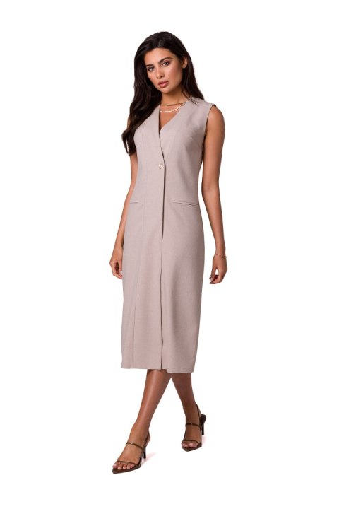 Sukienka Model B254 Beige - BeWear - XL