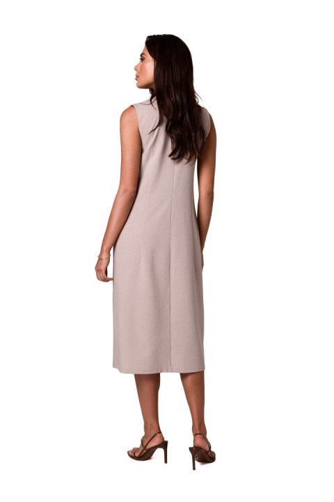 Sukienka Model B254 Beige - BeWear - XL Sukienka Model B254 Beige - BeWear - XL