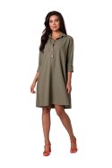 Sukienka Model B257 Oliwka - BeWear - S