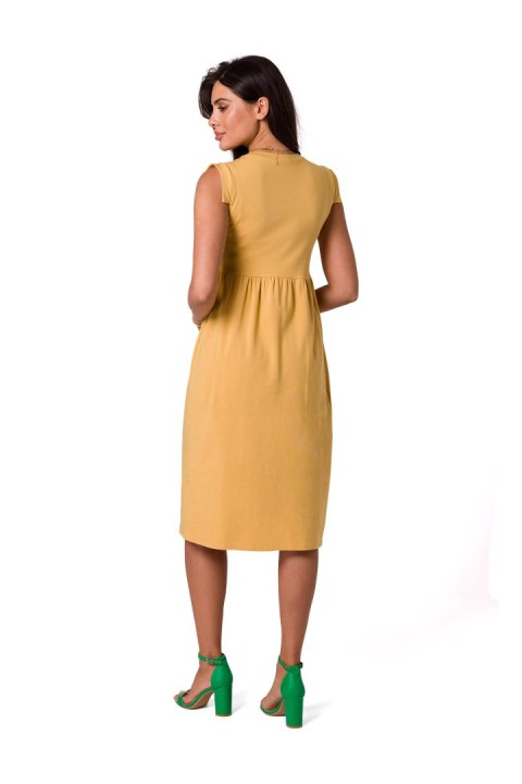 Sukienka Model B262 Honey - BeWear - XXL Sukienka Model B262 Honey - BeWear - XXL