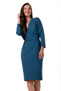 Sukienka Model B271 Morski - BeWear - XXL Sukienka Model B271 Morski - BeWear - XXL