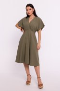 Sukienka Model B278 Oliwka - BeWear - M