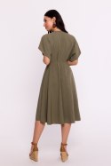 Sukienka Model B278 Oliwka - BeWear - M