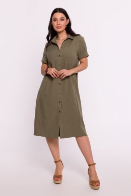 Sukienka Model B282 Oliwka - BeWear - XL