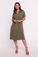 Sukienka Model B282 Oliwka - BeWear - XXL