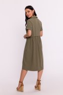 Sukienka Model B282 Oliwka - BeWear - XXL